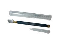 Стеклорез профессиональный Toyo TC17 в пластиковом футляре, для стекла 3-12мм, для прямых резов