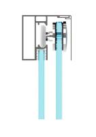 S001S-00 Трек прямоугольный с крышкой, матовый черный