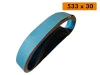 533х30 мм, Шлифовальные ленты для машинки 9031 (зерно на выбор)