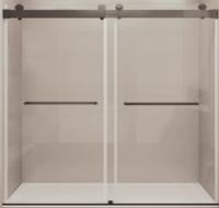 S018-180° Комплект фурнитуры для прямой раздвижной душевой кабины две двери