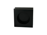 LS-277, комплект кноб для раздвижной кабины, черный матовый