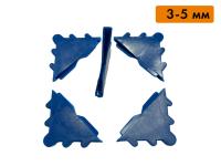 (Премиум) Защитные уголки для стекла, зеркал, металла, дерева, толщиной от 3 до 5 мм (упаковка 100 шт)