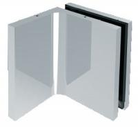 L-5302, Коннектор L-образный стена-стекло 90°, хром полированный