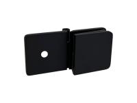 L-2547, Коннектор L-образный регулируемый стена-стекло, черный матовый ORB