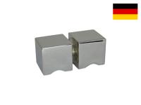 05030 31 Кноб комплект, квадратная, полированный хром, Германия
