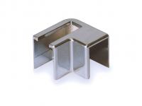 ACC-6, Уголок для профиля 8 мм, хром полированный