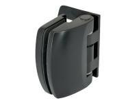 06512 81 Петля Atlantica, стена-стекло 90°, открытие наружу, матовый черный, Германия