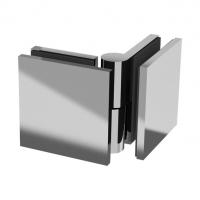 Коннектор Milano Pur, стекло-стекло 45° – 180° (с регулируемым углом)