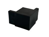 S001S-02 угловой коннектор - соединитель трека, матовый черный