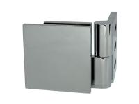 07195 31 Коннектор Milano Pur, стена-стекло 45° – 180° (с регулируемым углом), полированный хром, Германия