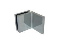 GC90-B1-CV Коннектор L-образный стена-стекло 90°, хром полированный