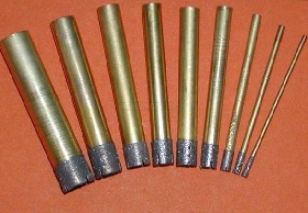 Трубчатые сверла по стеклу