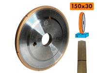(Премиум) 150x30, профиль V, алмазные гравировальные круги с доп. охлаждением