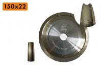 Huater 150x22 PE "карандаш", алмазные периферийные круги для стекла от 6 мм