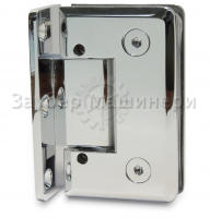 [ZM-305C] Петля душевая из латуни с регулир. 0 полож. (монтаж стена-стекло 90°)