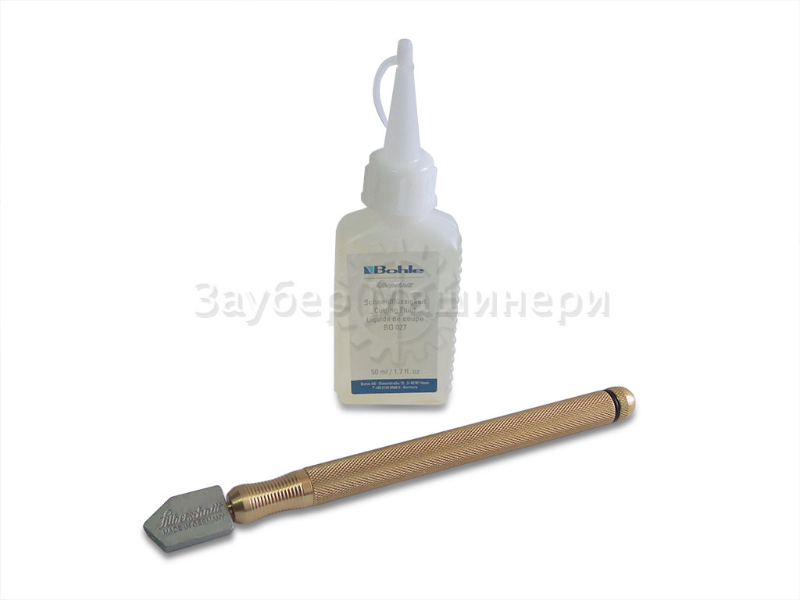 Какую жидкость заливать в стеклорез?