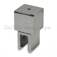 L-2743A, Держатель стекла торцевой, хром полированный