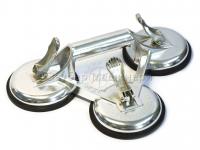 Стеклодомкрат профессиональный 3-чашечный с металл. фиксаторами, грузоподъемность 150 кг, модель BT-C3