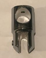 ZM-914, Держатель стекла сквозной, цвет полированный хром CP