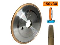 (Премиум) 150x30, профиль U, алмазные гравировальные круги с доп. охлаждением