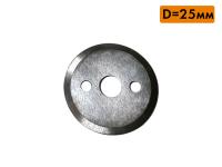 Лезвие для резки пленки триплекса для столов Lisec, 25x6x0,6 мм