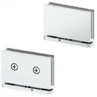 L-2341AD Петля пол/потолок-стекло, с регулировкой 0 полож, хром полированный