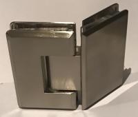 [ZM-302] Петля душевая (стекло-стекло 135°), цвет матовый хром SC