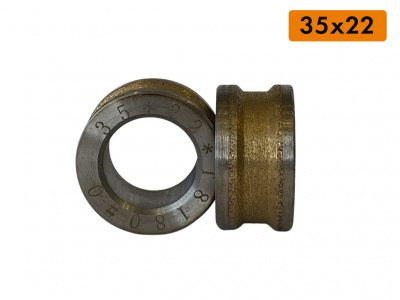 (Премиум) 35x22 FA "трапеция", алмазные периферийные круги для стекла от 4 мм