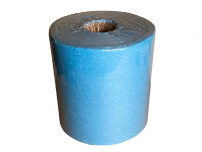 Безворсовое бумажное полотенце для очистки стекла, 500 листов, цвет синий