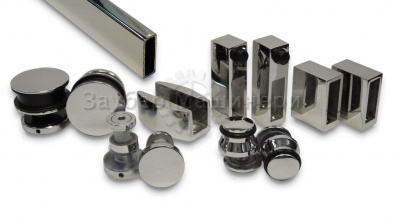 Комплект для раздвижной душевой перегородки (экономия 25%)