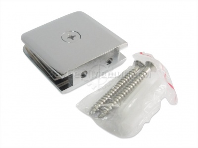 ZM-731, Коннектор стена-стекло, цвет полированный хром CP