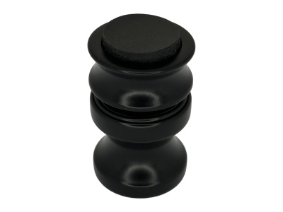 05013 81 Ручка кноб с резиновым торцом, черный матовый, 35 мм, Германия
