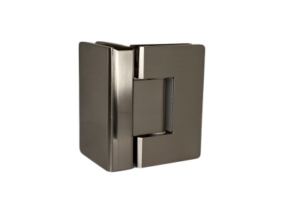 [ZM-304A] Петля душевая (монтаж стекло-стекло 90°), цвет матовый хром SC