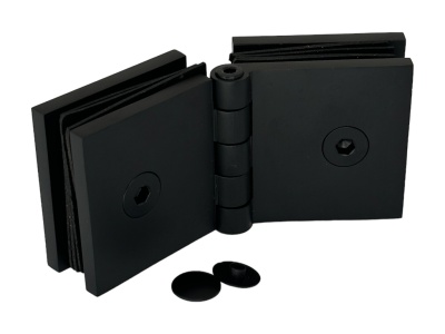 SH-B180, Коннектор регулируемый стекло-стекло, черный матовый ORB