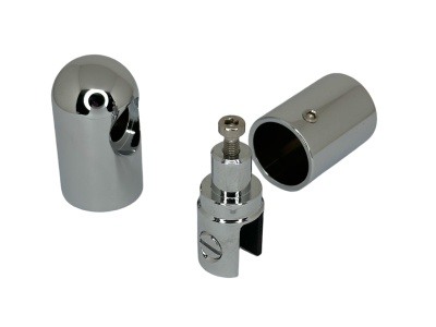 67080 31 Stratego, cтабилизационная штанга стекло-стена 90°, 1000 мм, полированный хром,Германия