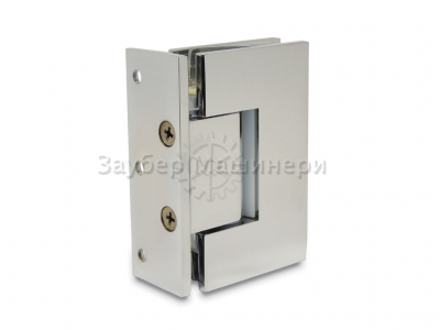 [ZM-305D] Петля душевая из латуни с регулир. 0 полож. (монтаж стена-стекло 90°)