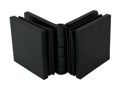 SH-B180, Коннектор регулируемый стекло-стекло, черный матовый ORB