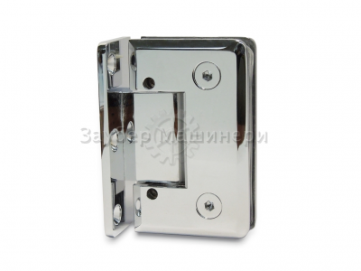 [ZM-305C] Петля душевая из латуни с регулир. 0 полож. (монтаж стена-стекло 90°)