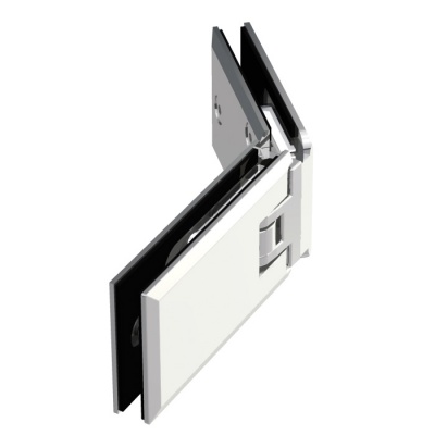 06170 31 Петля Milano, стекло-стекло 135°, цвет глянцевый хром