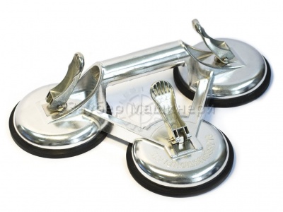 Стеклодомкрат профессиональный 3-чашечный с металл. фиксаторами, грузоподъемность 150 кг, модель BT-C3