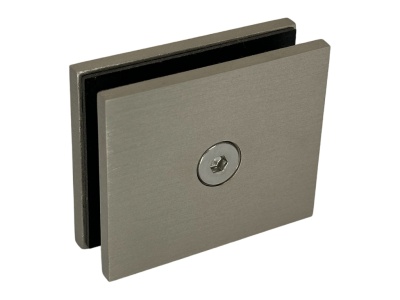 07198 55 Коннектор Milano Pur, стена-стекло, сатинированный никель, Германия