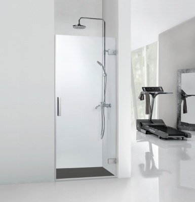 07412 31 Петля Milano Premium, стена-стекло 90° цвет глянцевый хром