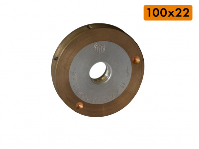 Mole Moreschi Италия 100x22 PE "карандаш", алмазные периферийные круги с внутренним охлаждением для стекла от 6 мм