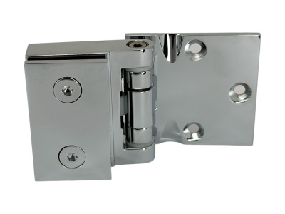 07510 31 петля Quadrato стекло-стена 90°, открытие наружу, полированный хром, Германия