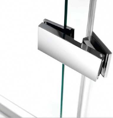 L-2401 Петля стекло-стекло 180°, с открытием наружу, хром полированный
