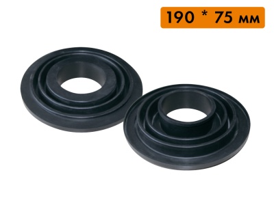 Водозащитная резиновая манжета, Ø = 190х75 мм