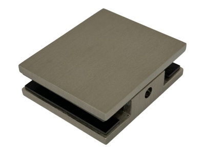 07198 55 Коннектор Milano Pur, стена-стекло, сатинированный никель, Германия