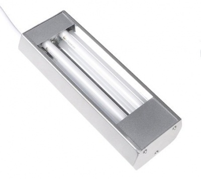 Ультрафиолетовая лампа, мощность 12W, длина 21 см, модель А (в алюмин. корпусе)