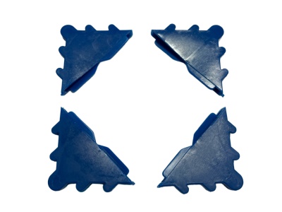 (Премиум) Защитные уголки для стекла, зеркал, металла, дерева, толщиной от 6 до 10 мм (упаковка 100 шт)