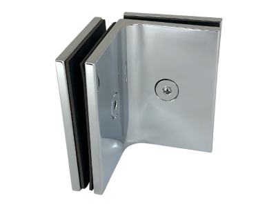 06483 31 Коннектор Wellness, стекло-стекло 90°, полированный хром, Германия